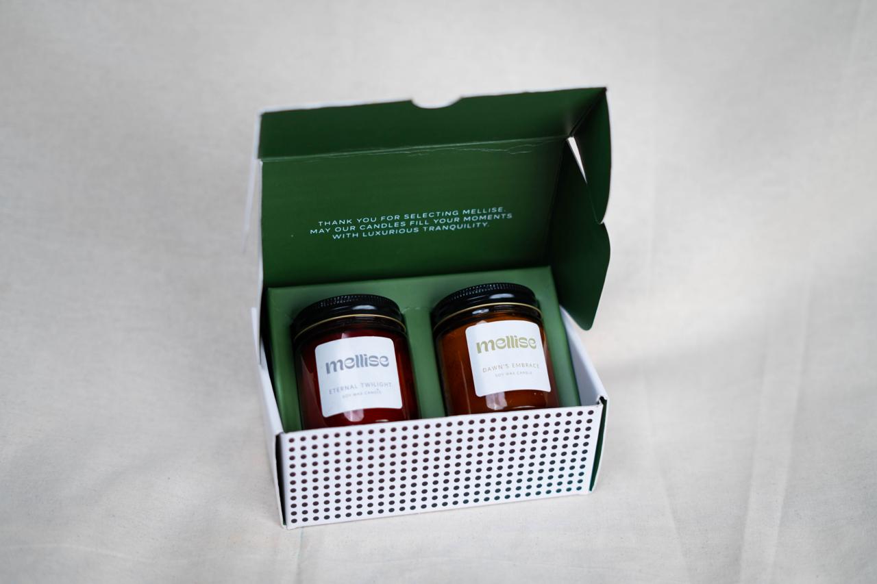 Gift Set of 2 Candles